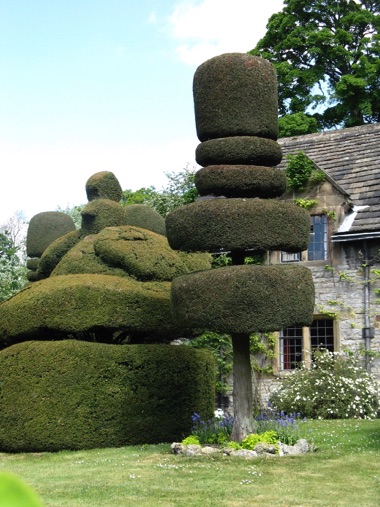 Topiary at Haddon Hall